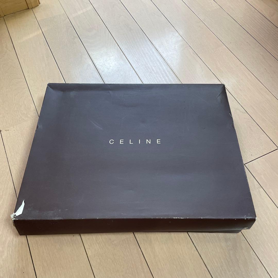 225未使用品【CELINE】タオルケット　トリオンフ　マカダム 140*190
