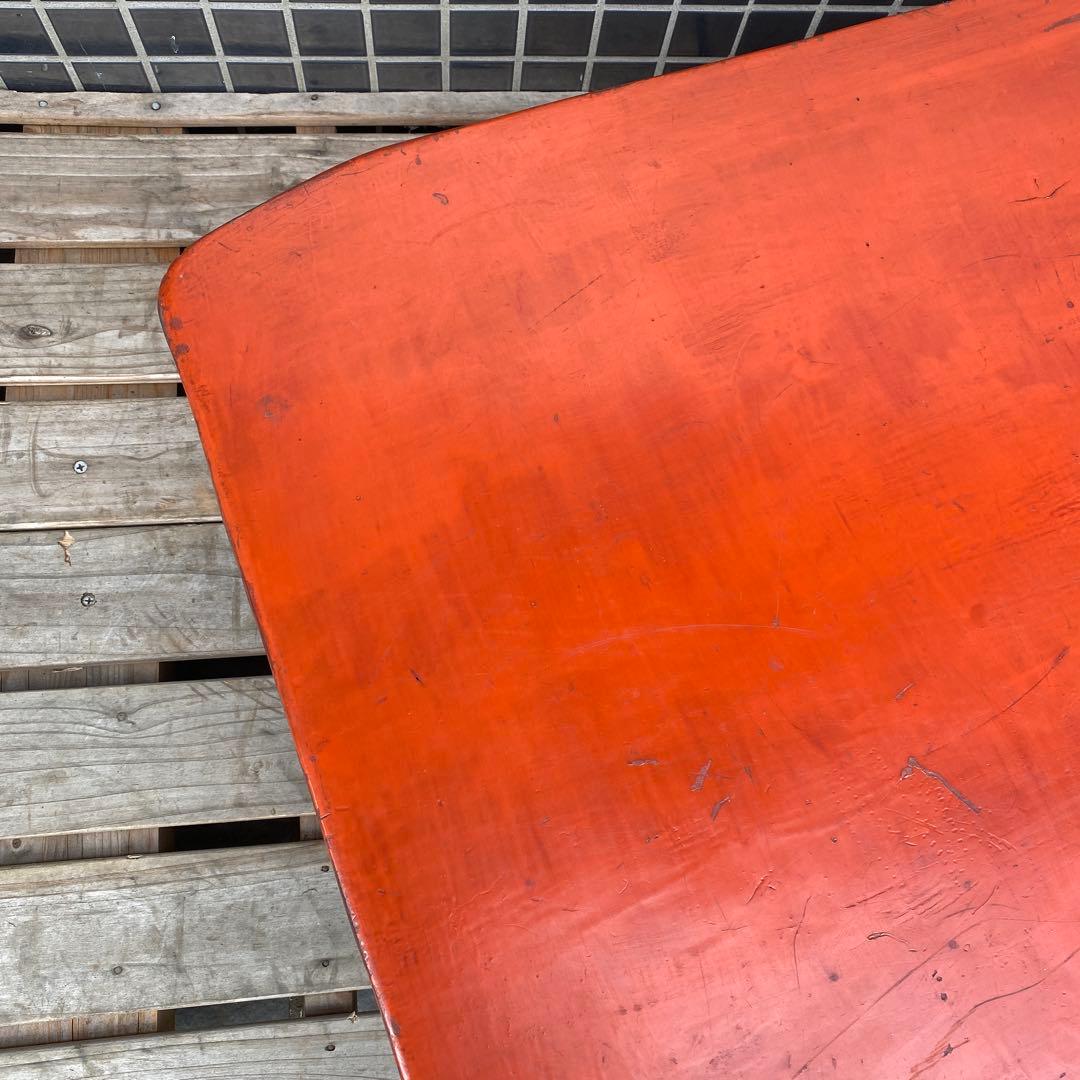 時代物 総漆塗り 座卓 テーブル 骨董品 明治 アンティーク家具