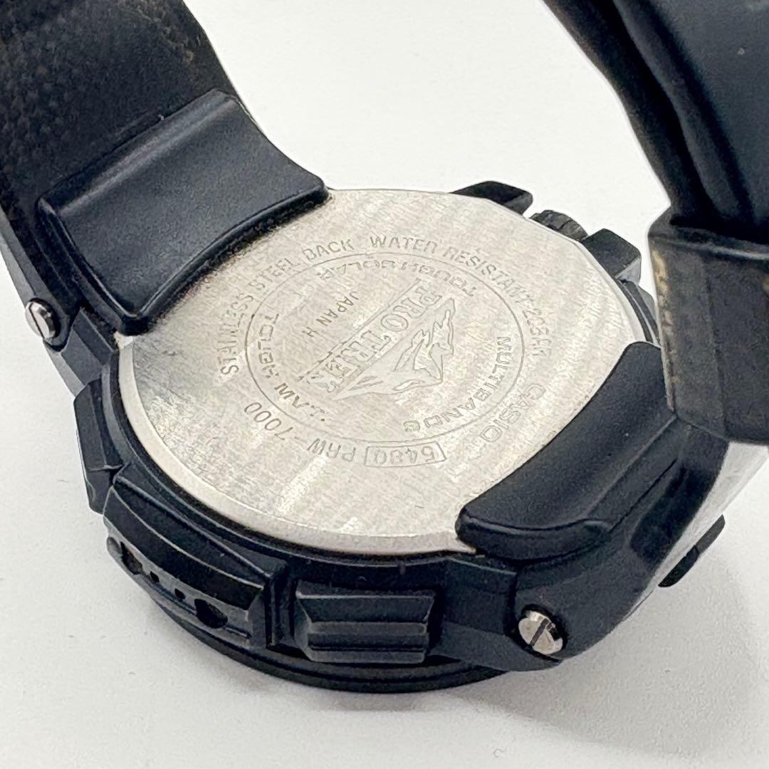 CASIO PRO TREK PRW-7000-1AJF ソーラー電波時計