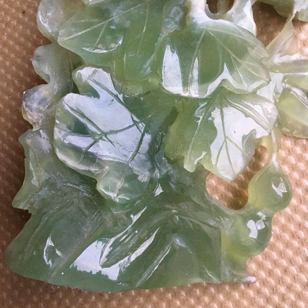 1255 瓢箪　ひょうたん　飾り　置物 石 大理石 水晶 翡翠 ヒスイ