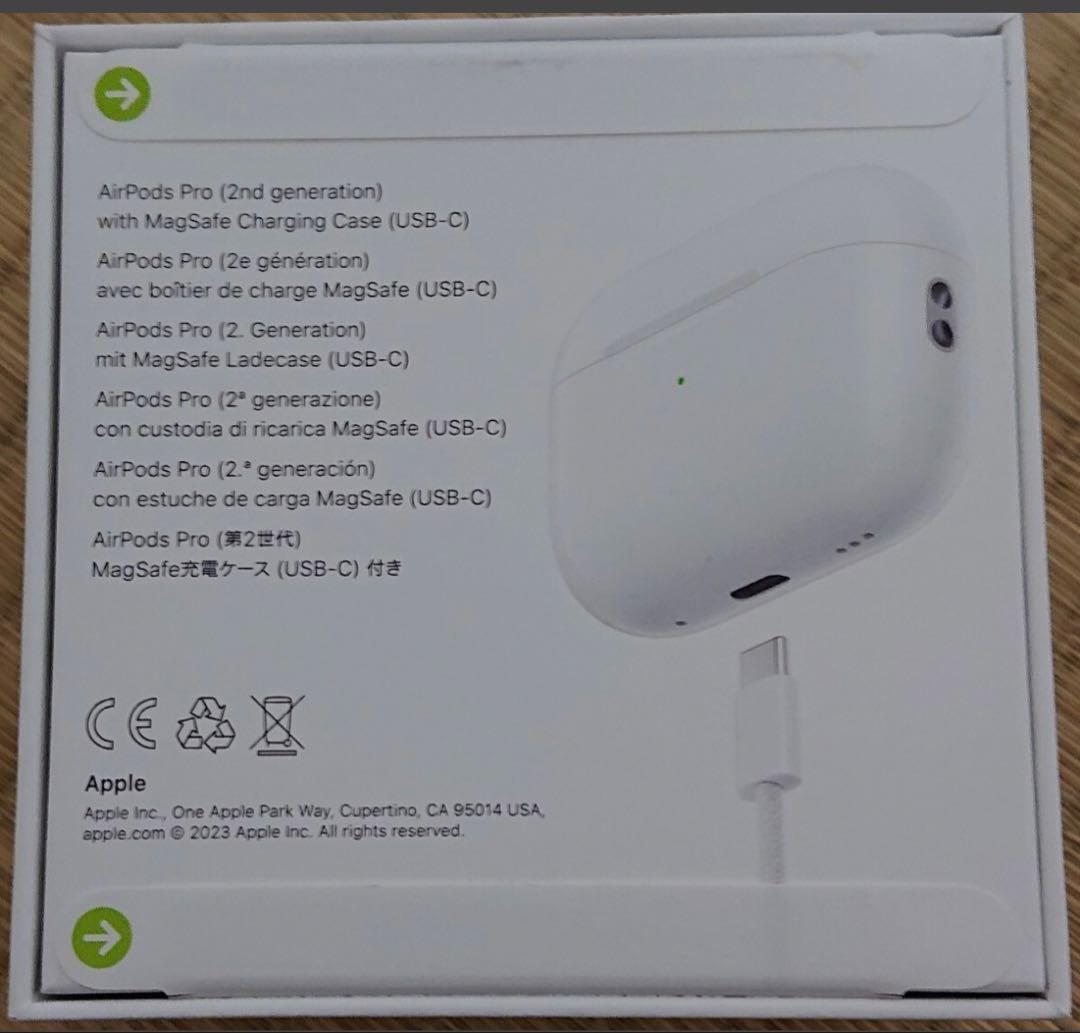 新品 未開封 未使用 AirPods Pro 2nd ワイヤレスイヤホン