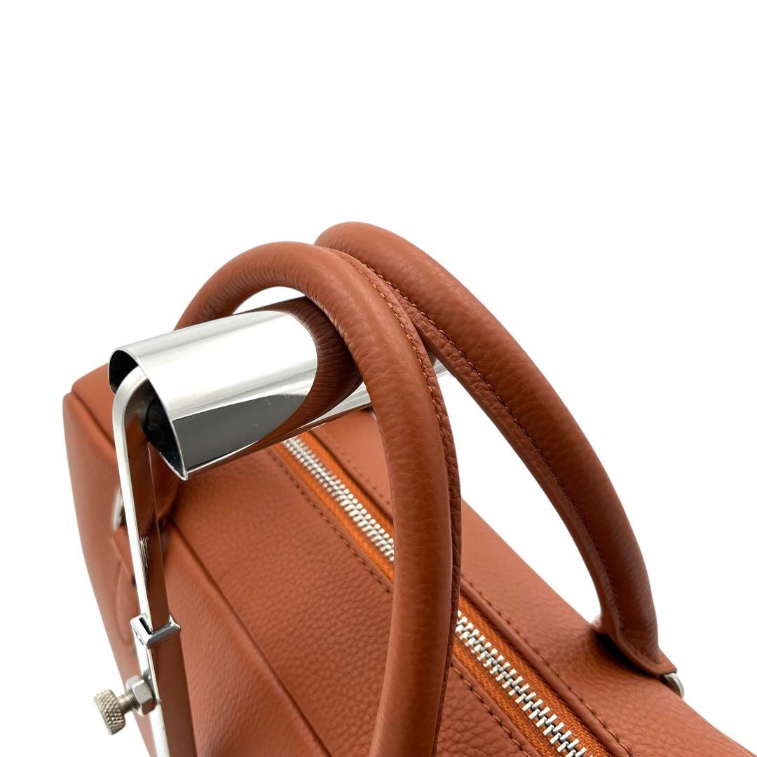 極美品✨ MURA ムーラ 本革 2wayブリーフケース メンズ ブラウン 茶色