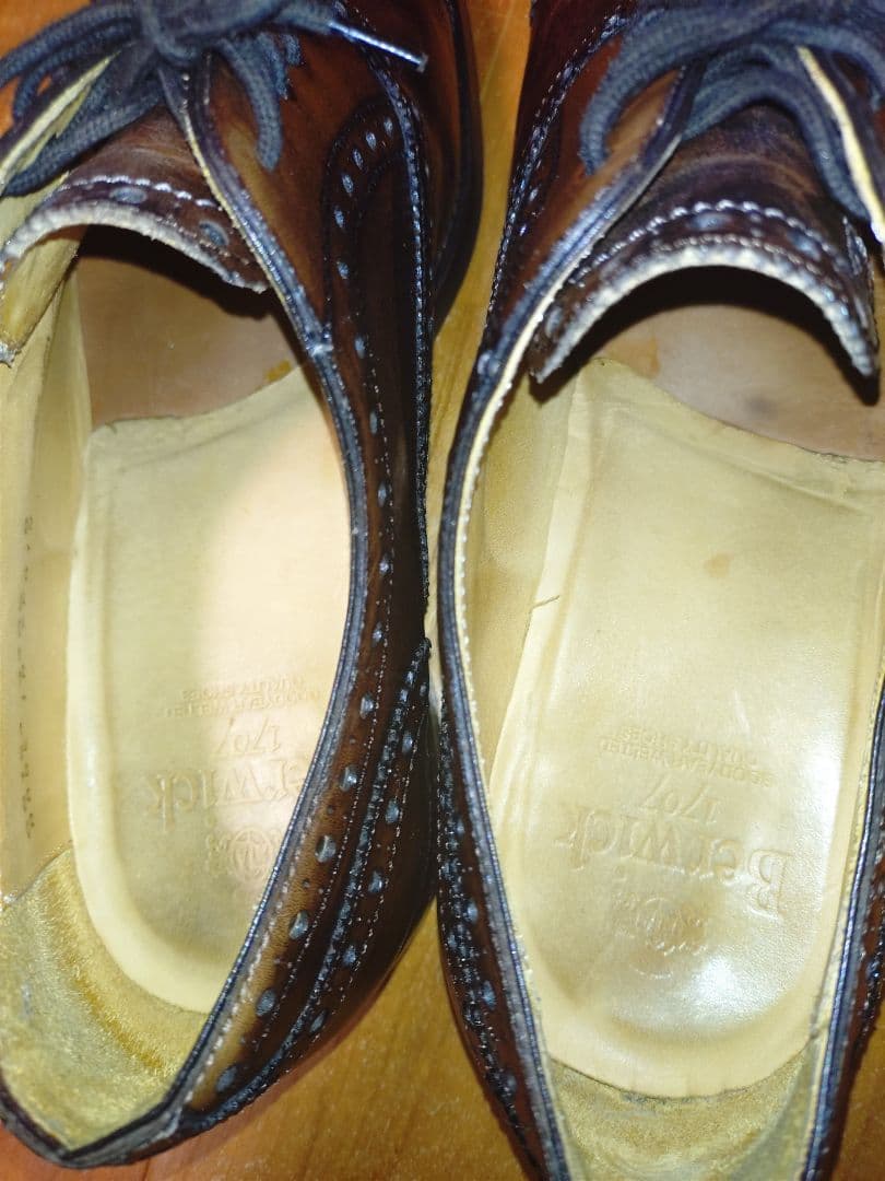 バーウィック　ダイナイトソール　ウィングチップ　26.5cm