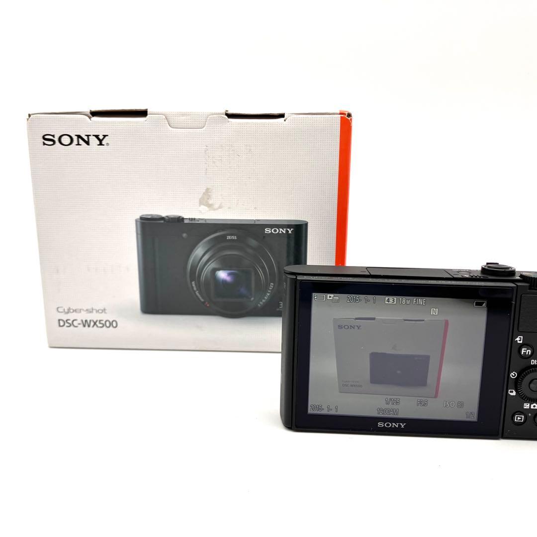 美品♪ SONY Cyber-shot DSC-WX500 ブラック