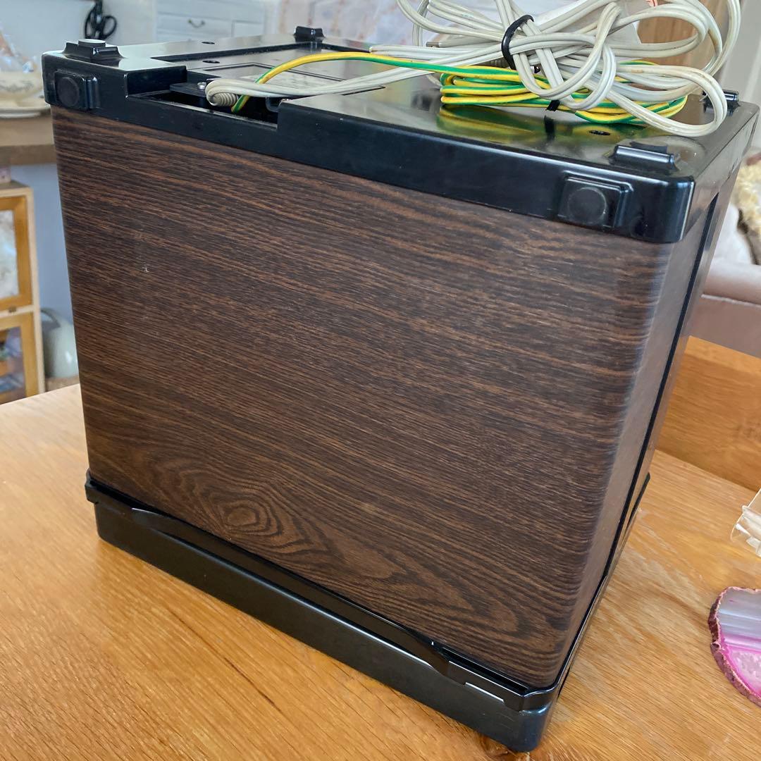 ホットタオルウォーマー　木目