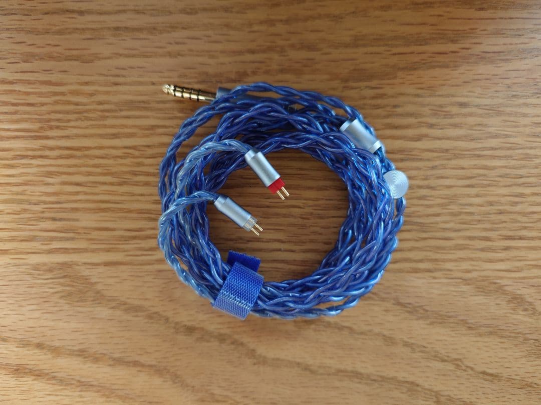 【4.4mmケーブル付き】final A4000 有線イヤホン ダークネイビー