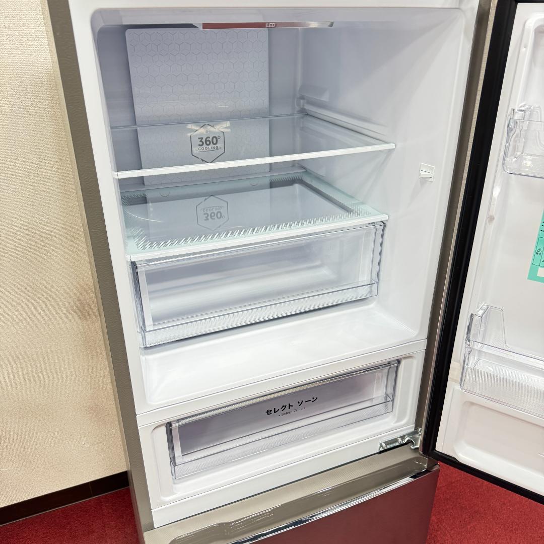 23区送料無料　ハイアール2ドア冷蔵庫　2022年製262L　洗浄/除菌済み