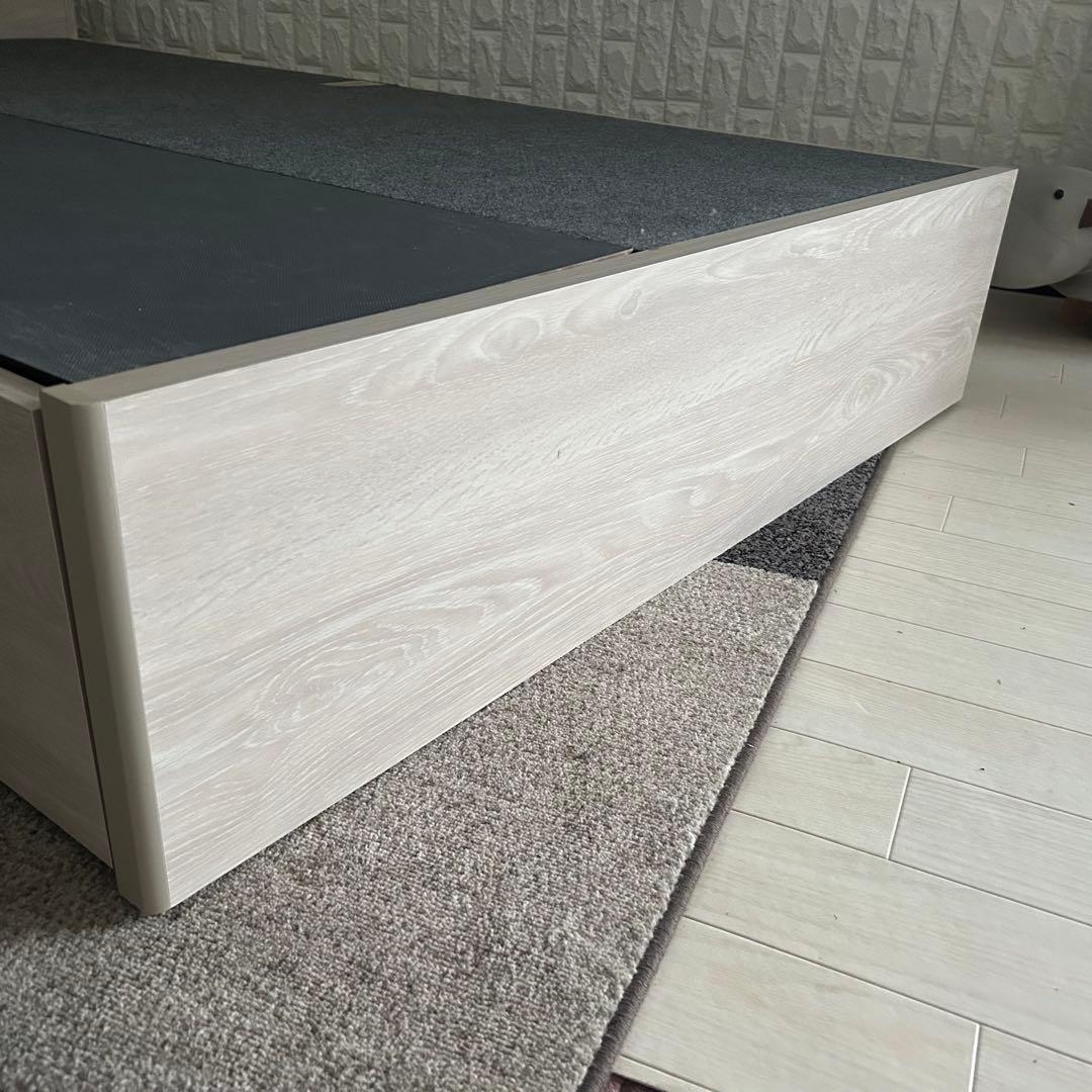 都内23区送料無料❗️ ドリームベッド　収納付きフレーム　セミダブルサイズ✨