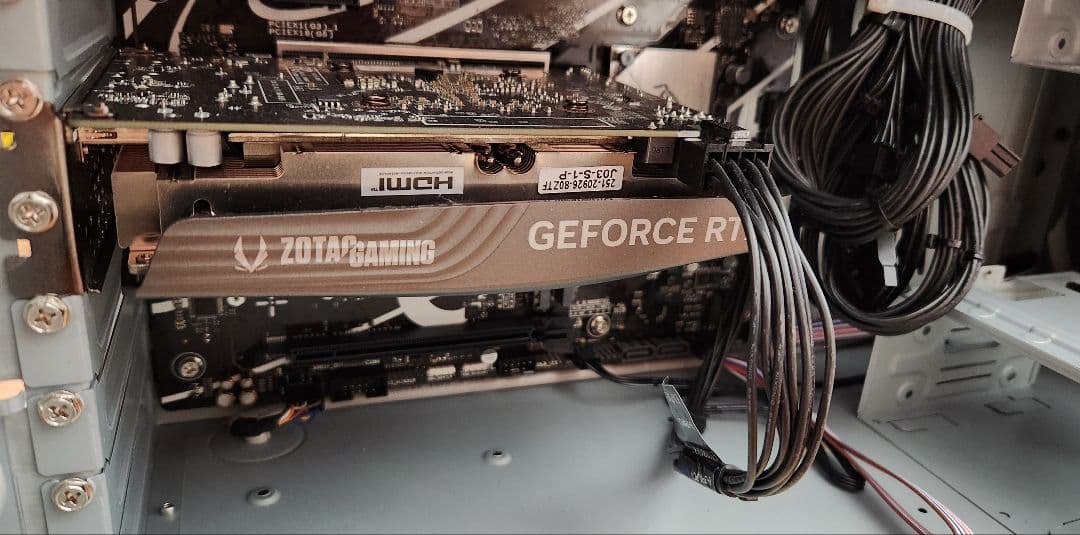 ゲーミングPC Core i7-14700F GeForce RTX4060