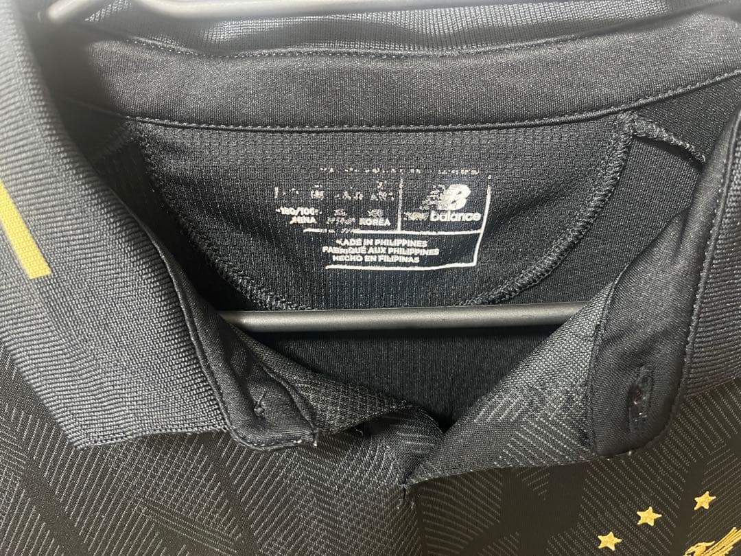 リバプールFC 18/19UCL優勝記念ユニフォーム　黒×金　L-XLサイズ