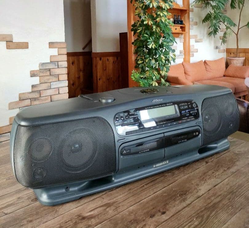 Bunbun　victor　CDラジカセ　RC-X750 ビクター