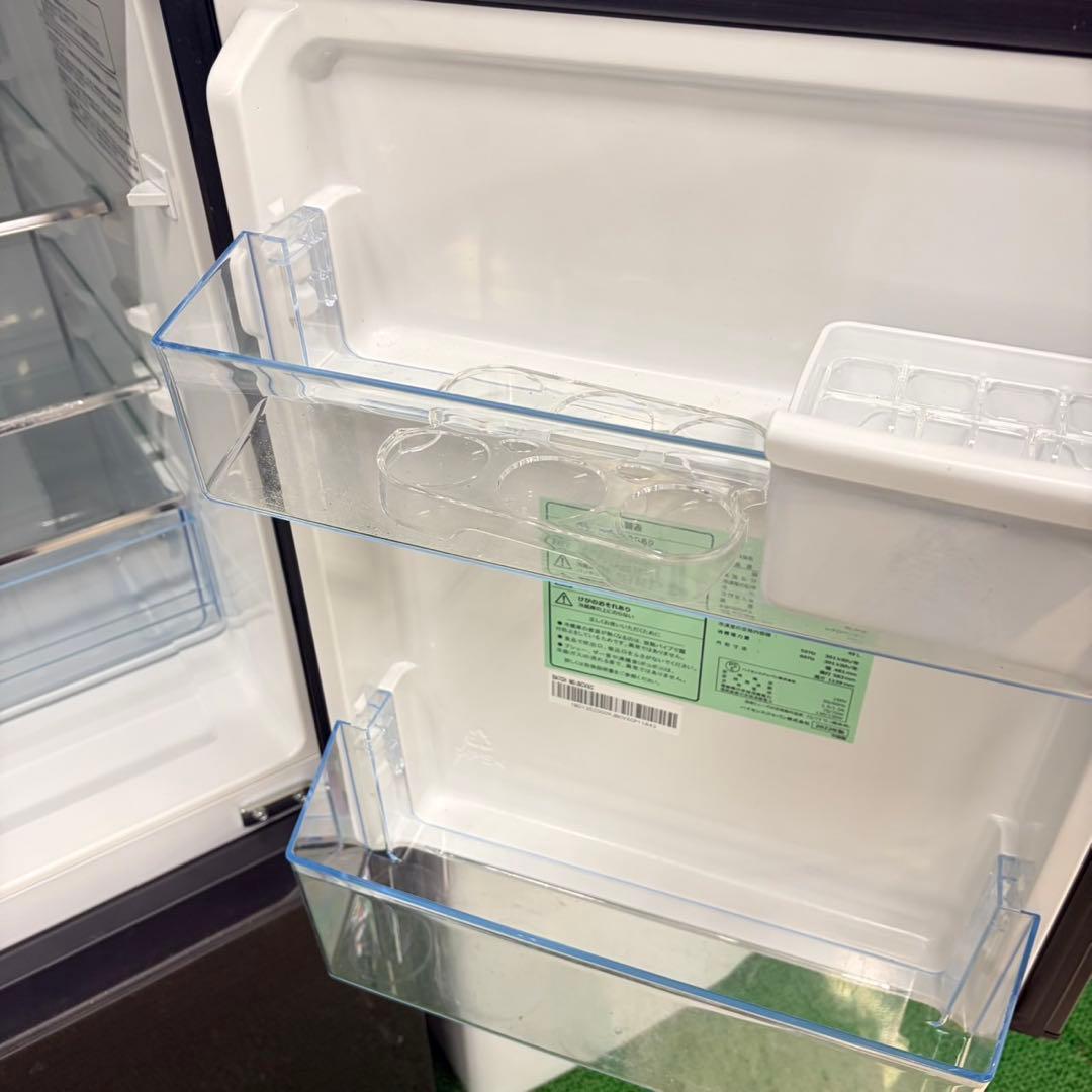 692 ガラストップ冷蔵庫　洗濯機　セット　小型　一人暮らし　2ドア　右開き