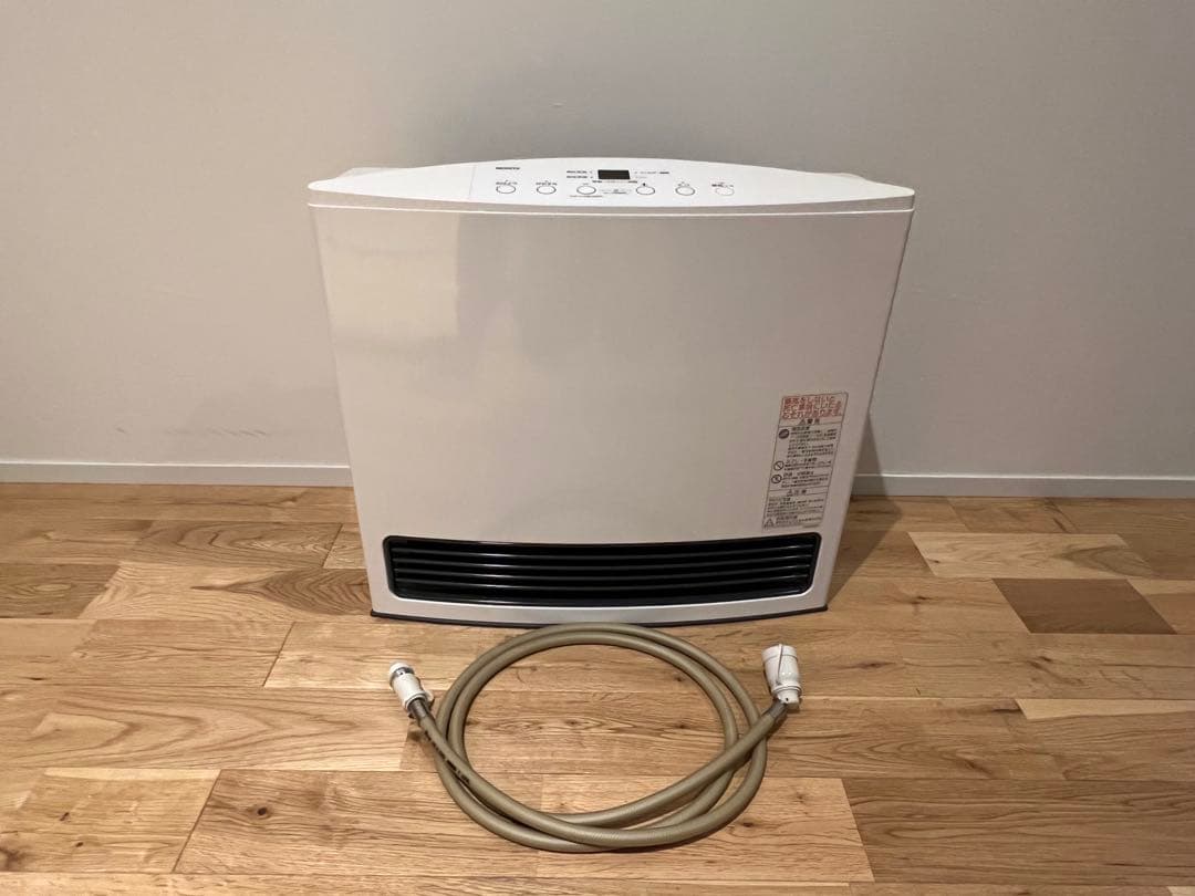美品！ノーリツファンヒーター GFH-4004S-W5 LPガス用 ガスコード付