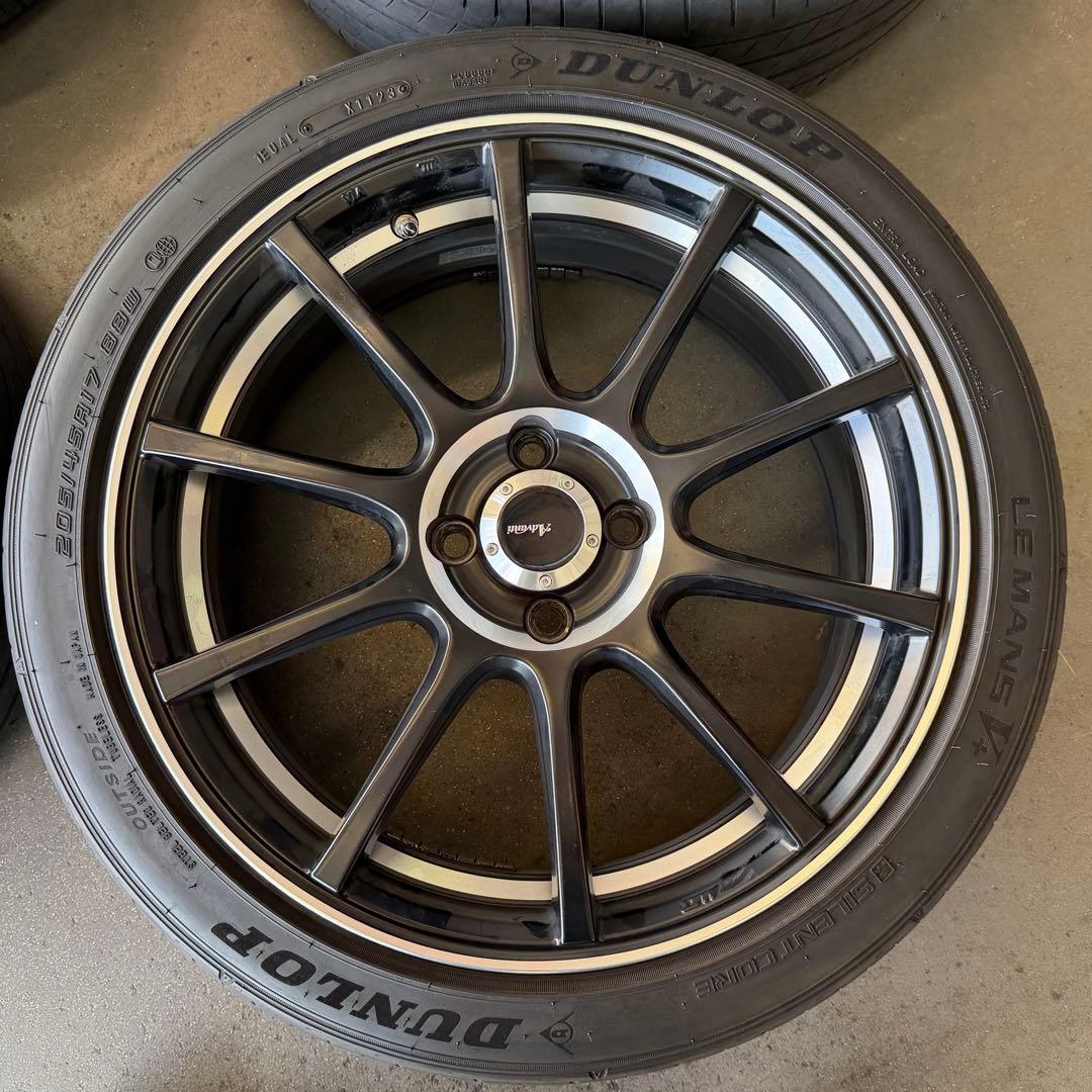 極上品。Advanti VIGOROSO M993 17インチ 100 4穴。