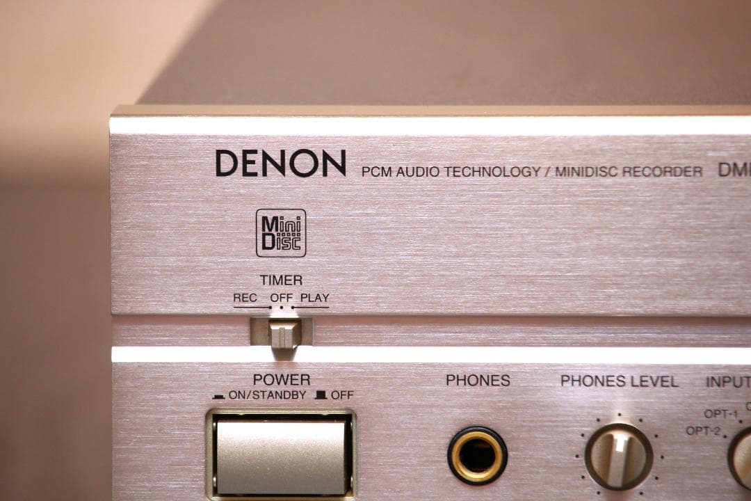 DENON DMD-800 MDデッキ　MDプレーヤー/レコーダー　 日本製