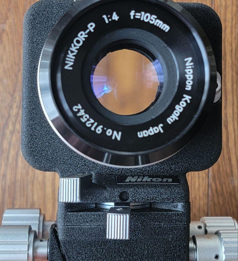 472　ニコン ベローズ PB-4 Nikkor-P 105mm/F4 付き