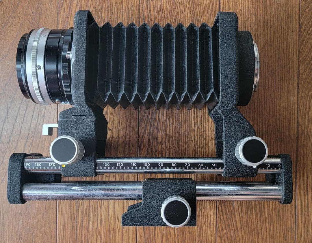 472　ニコン ベローズ PB-4 Nikkor-P 105mm/F4 付き