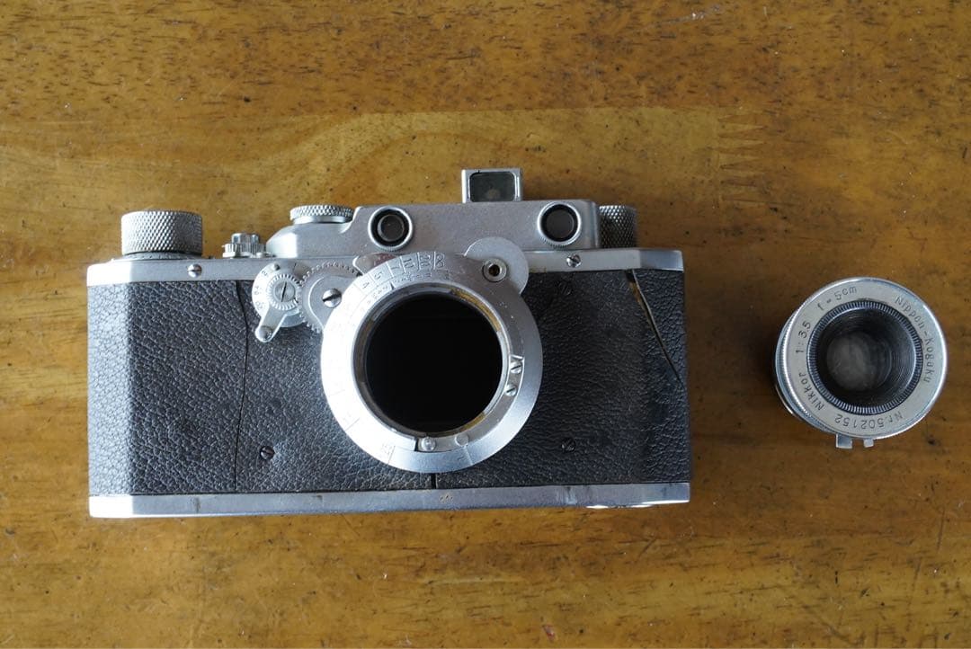 精機キャノンS型スロー付き＋ニッコール5cmF3.5