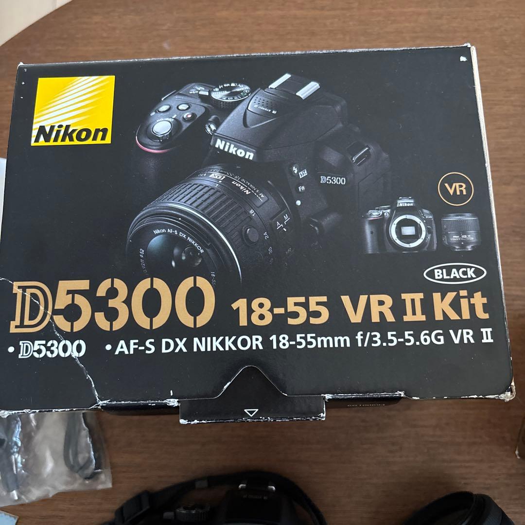 ニコンD5300 一眼レフカメラ＋望遠レンズ