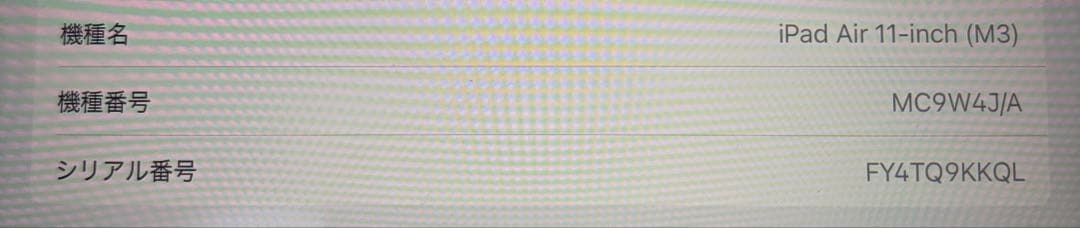 【パンダーマン】iPad Air 11インチ（M3)