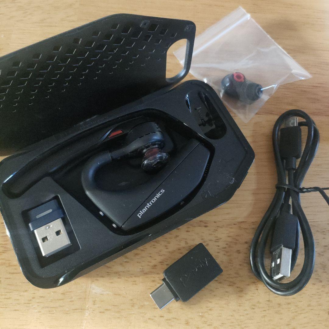 poly voyager 5200 UC ワイヤレスイヤホン ヘッドセット