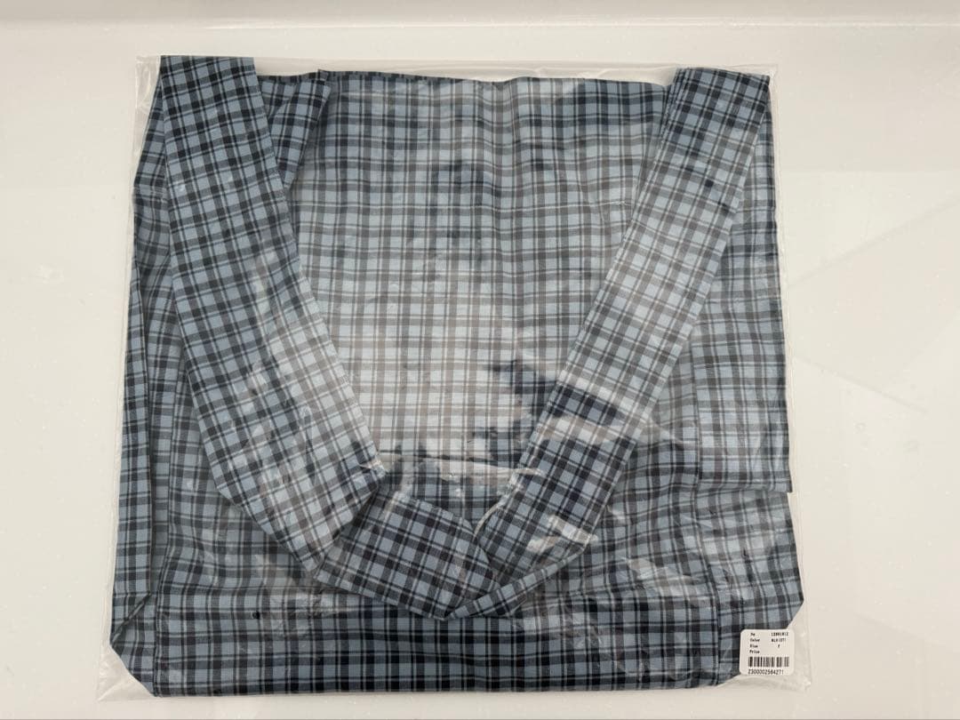 もあTodayful ノベルティ チェックショルダーバッグ BLU 新品