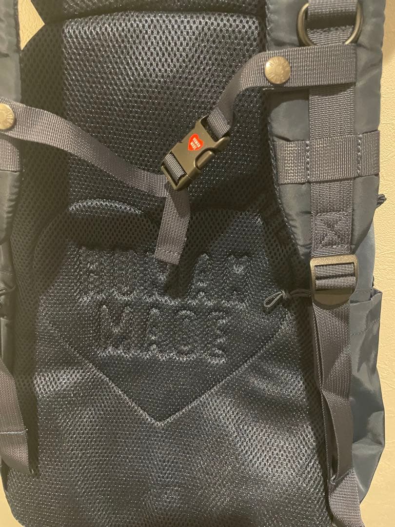 HUMAN MADE 希少なブルー　バックパック カラビナあり　タグなし