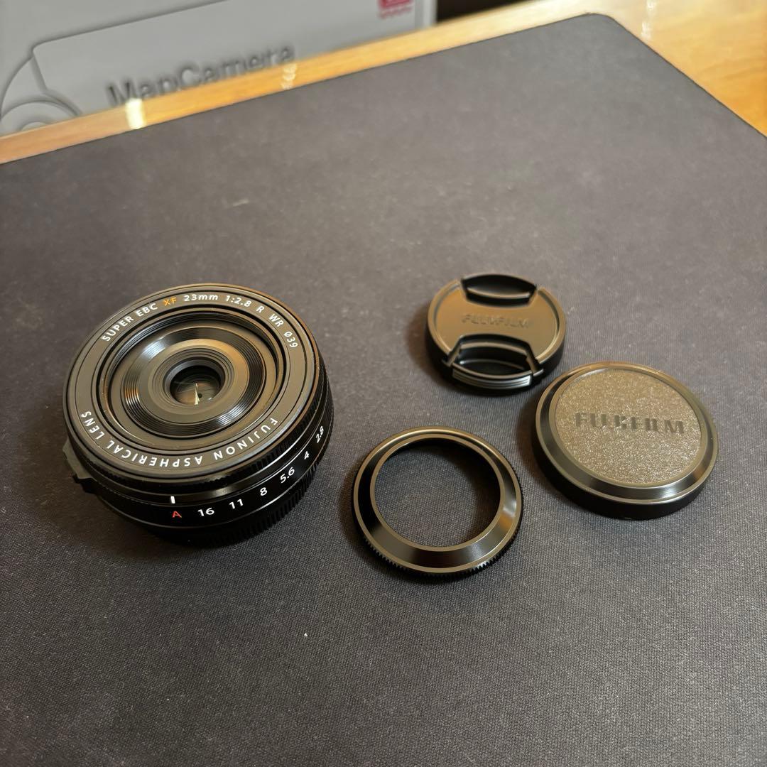 XF23mm F2.8 R WR ブラック