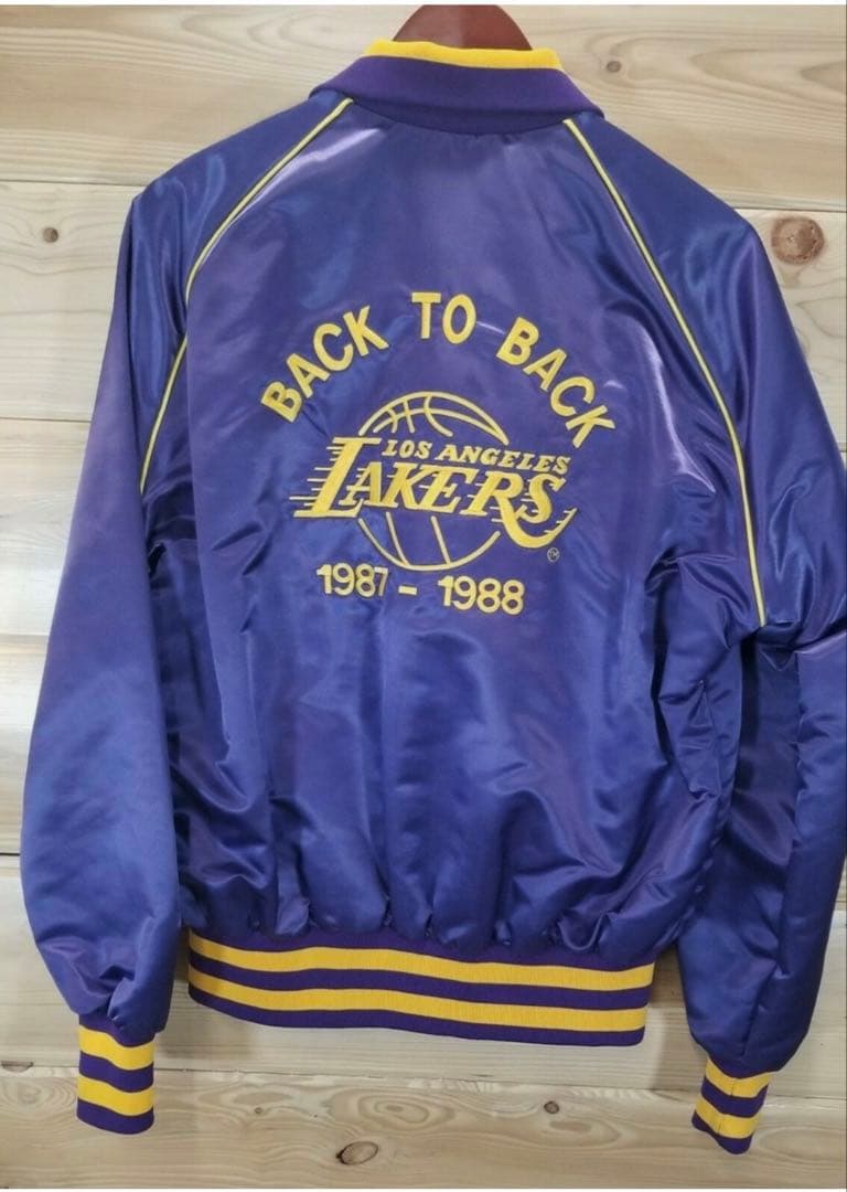 美品 80年代 レイカーズ スタジャン 矢沢永吉 キャロル