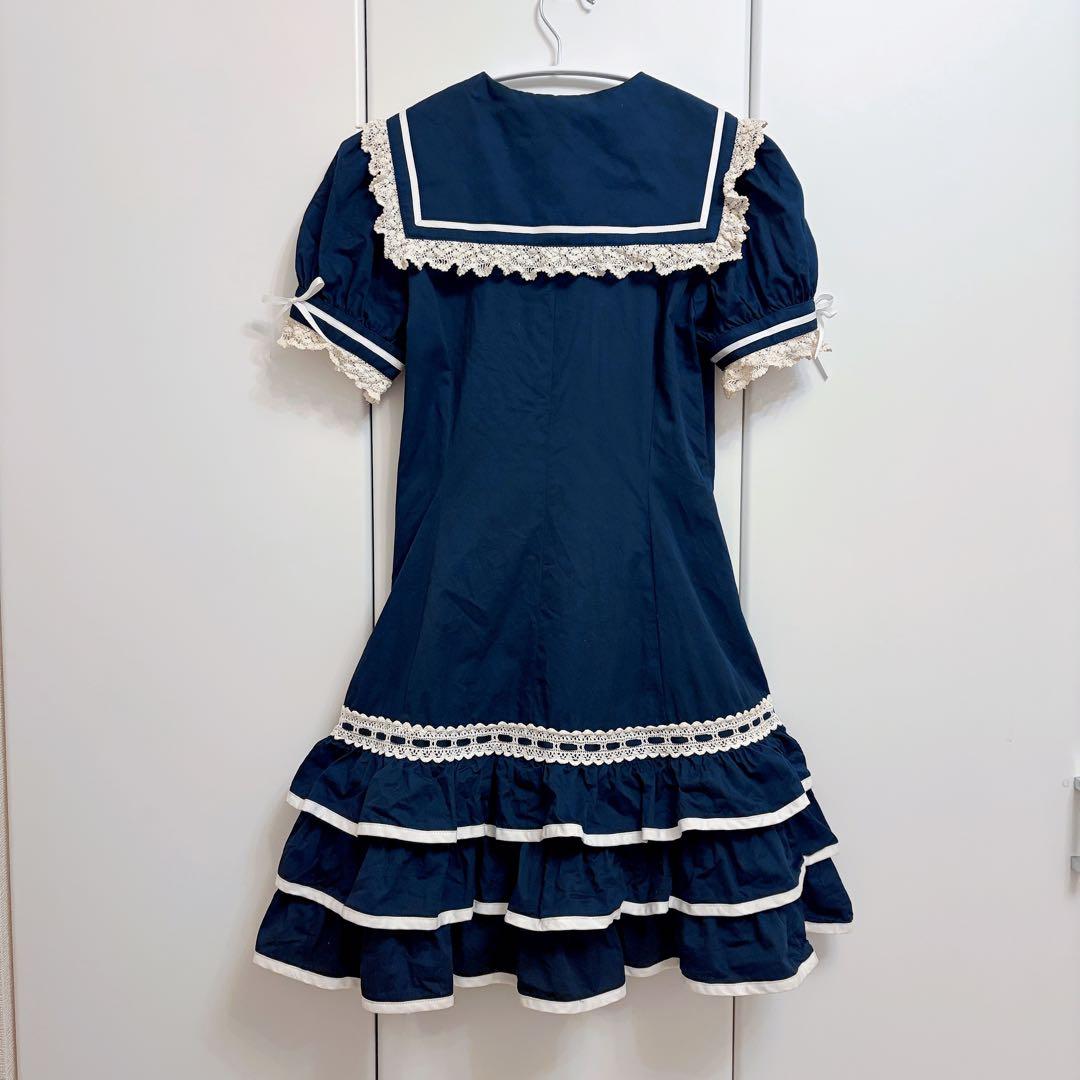 Alice and the Pirates ネイビー セーラー ワンピース