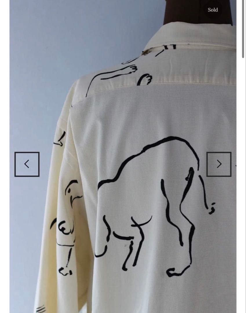 WRYHT 動物柄 長袖シャツ