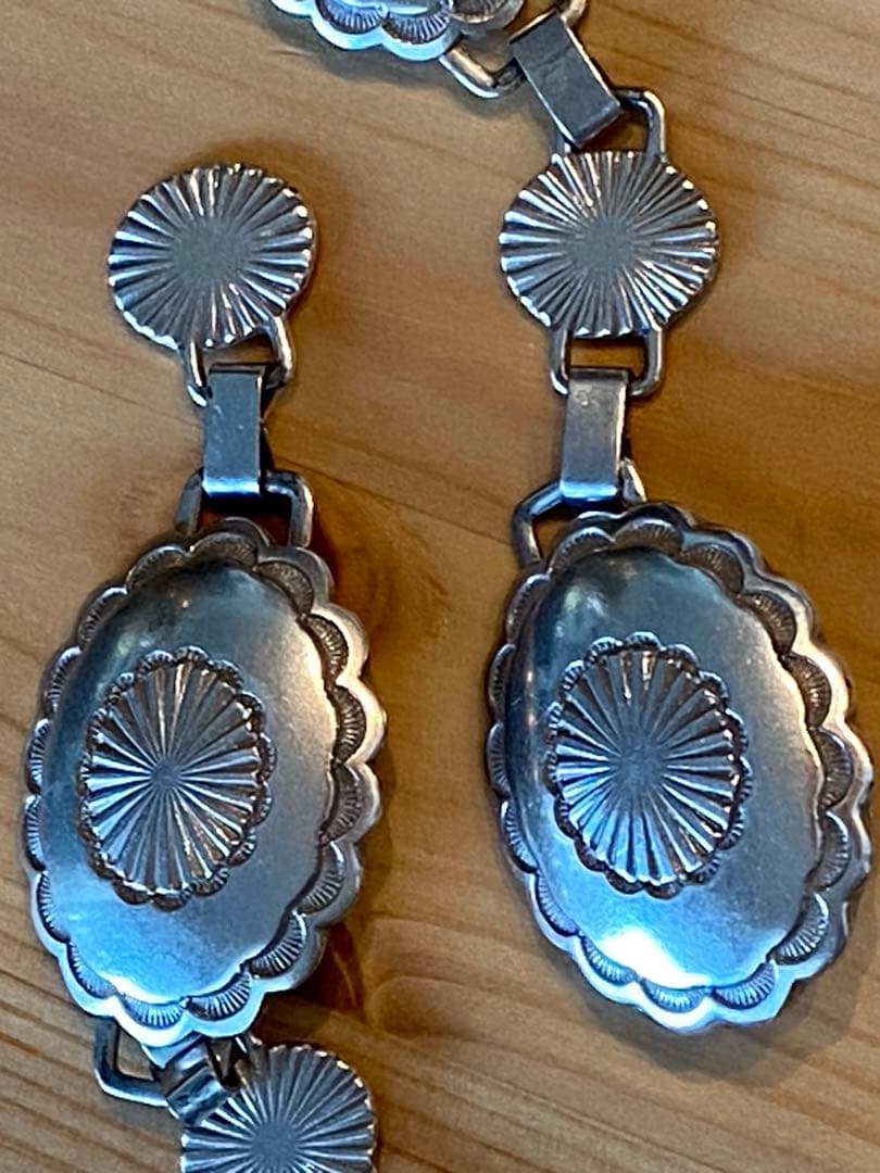 ✴︎お値下げ✴︎★希少品です！★ローレンラルフローレン・シルバー・コンチョベルト