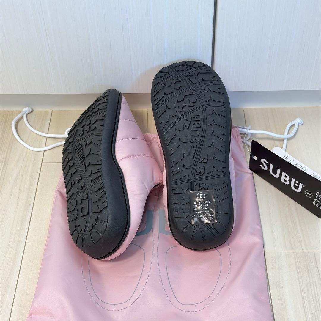 SUBU ピンク スリッパ SB-151　サイズ0