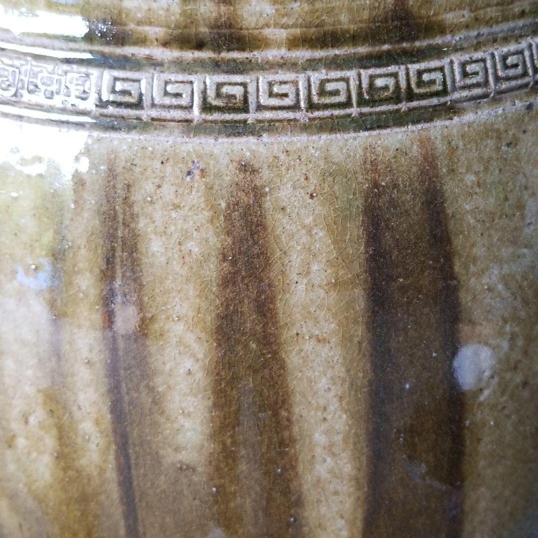 信楽焼　傘立て 耳付壷 高さ５０cm