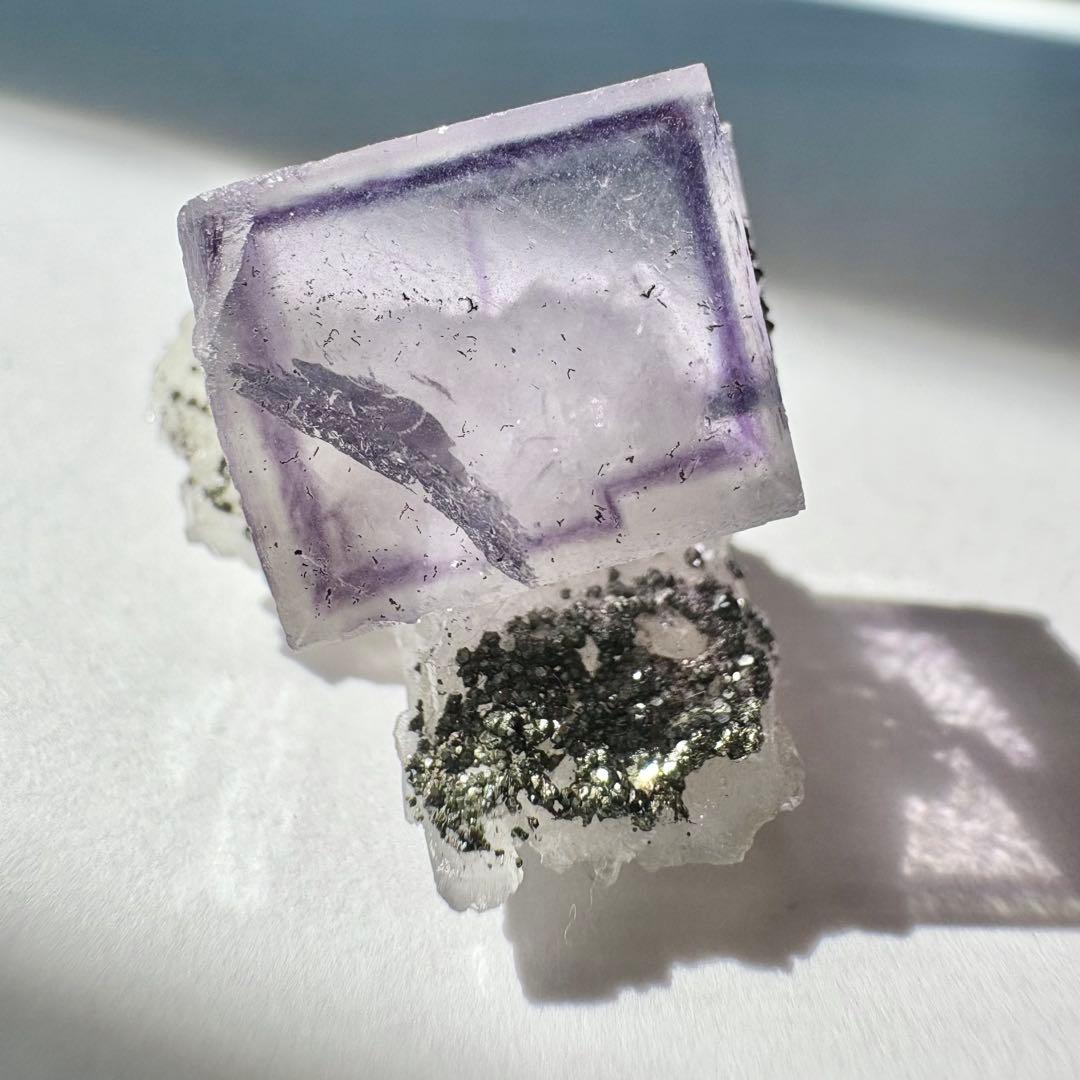 463 中国　ヤオガンシャン産　フローライト