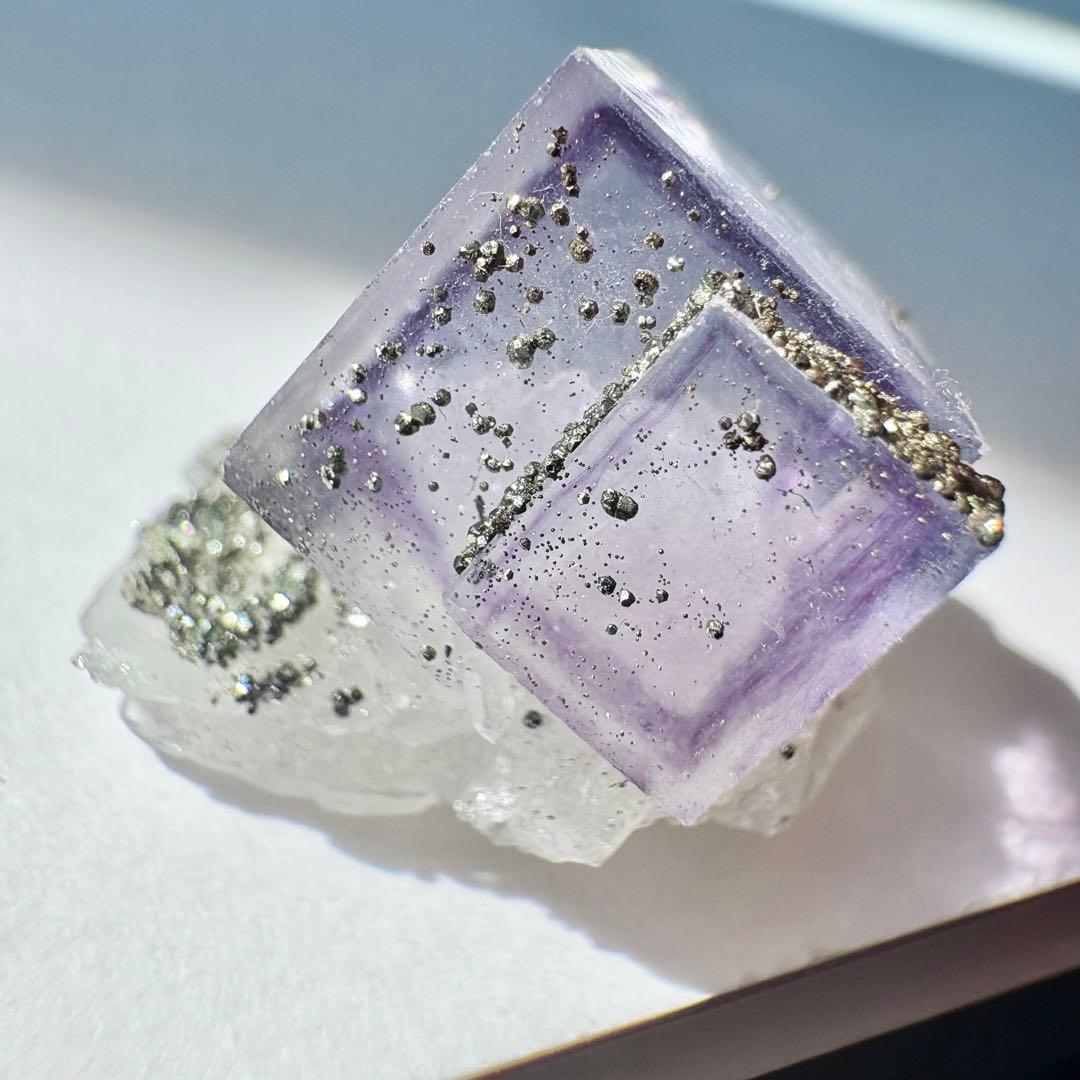 463 中国　ヤオガンシャン産　フローライト