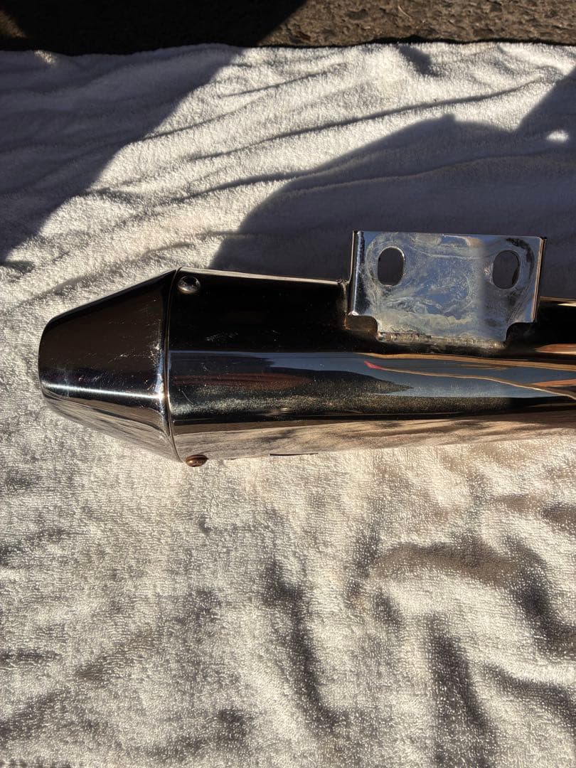 GOODS ステンレスマフラー SR400 RH03J