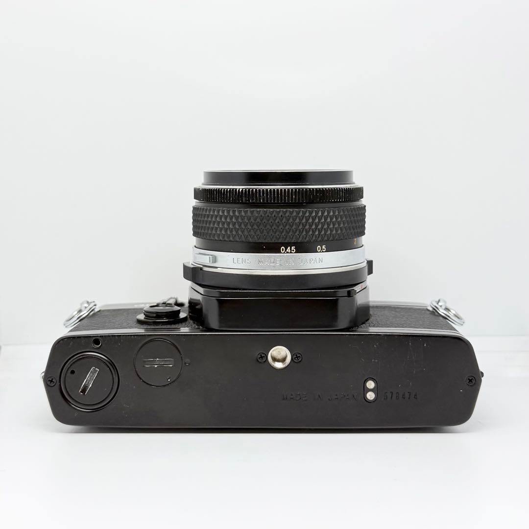 【完動品】OLYMPUS OM-2N ブラック フィルム一眼レフ 動作確認済み