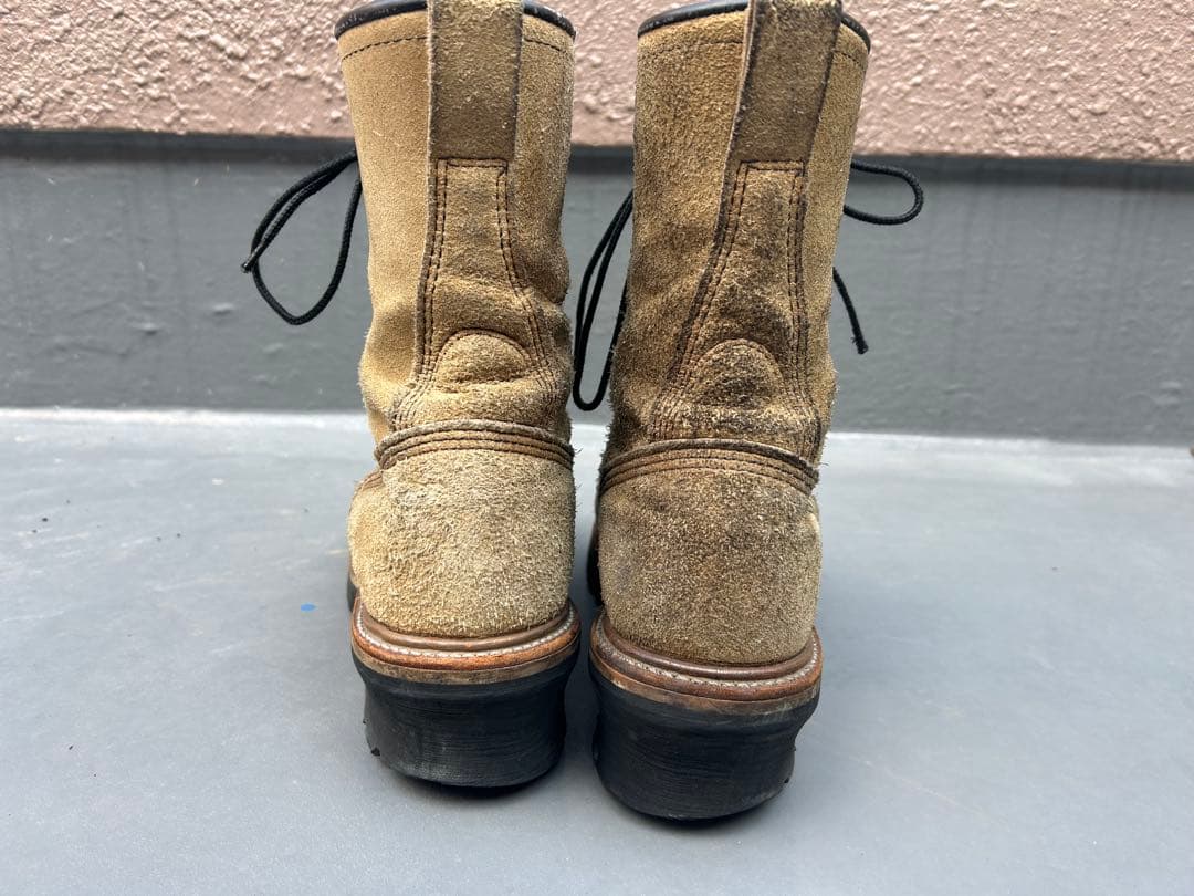 レッドウィング　ロガーブーツ　ラフアウト　8D