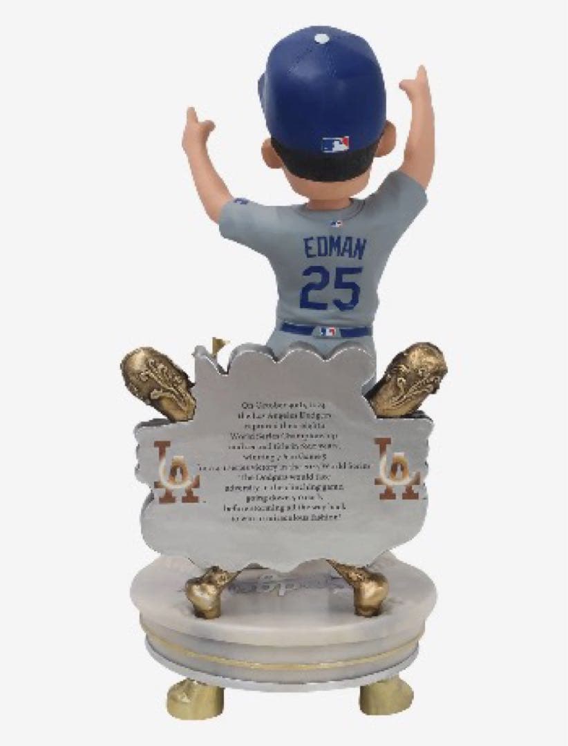 トミー・エドマン ワールドシリーズボブルヘッド ドジャース