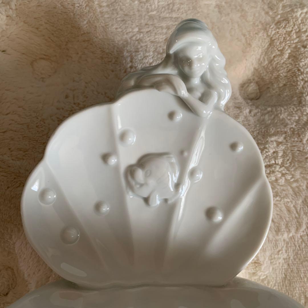 新品　未使用　東京ディズニーランド　リトルマーメイド　アリエル　陶器　インテリア