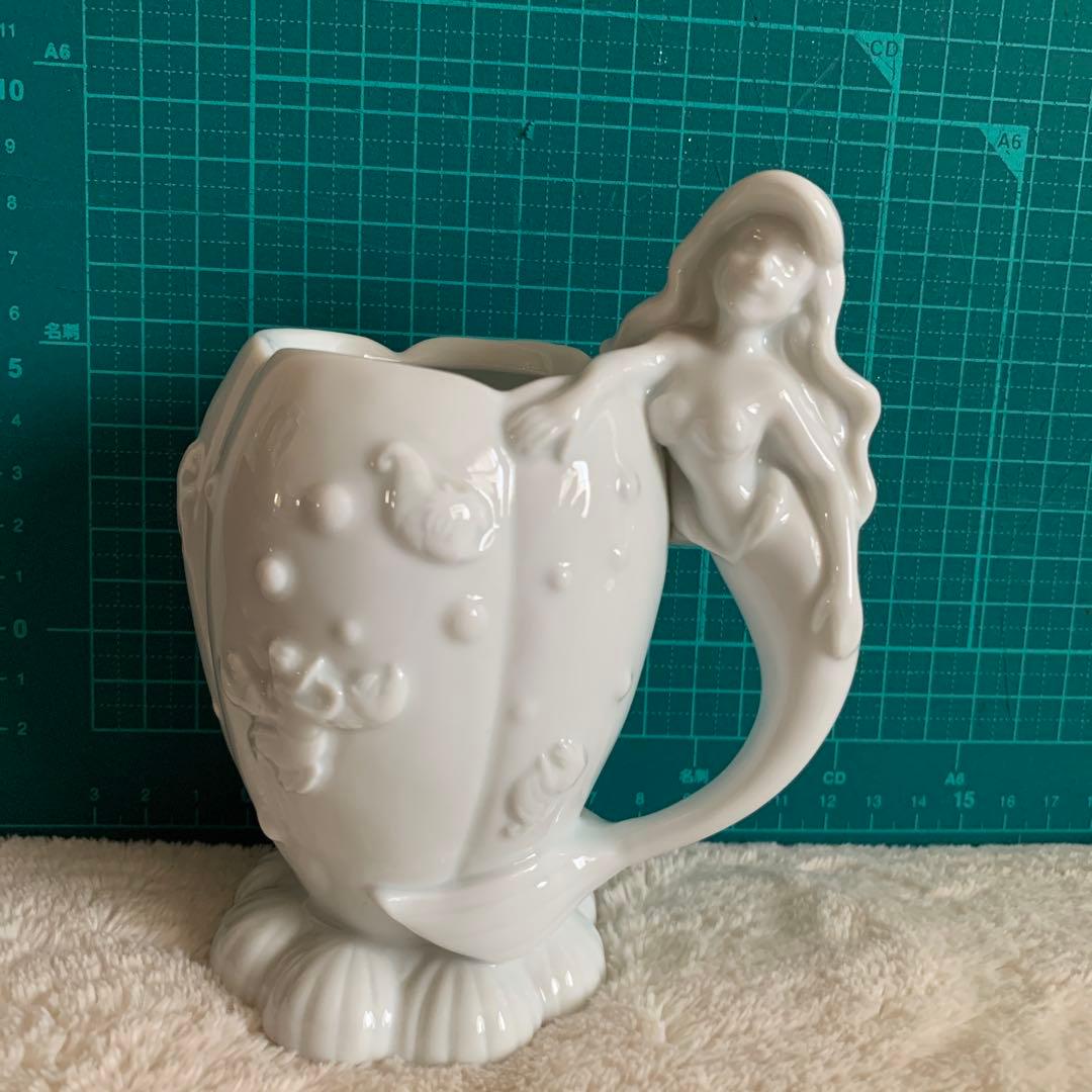 新品　未使用　東京ディズニーランド　リトルマーメイド　アリエル　陶器　インテリア