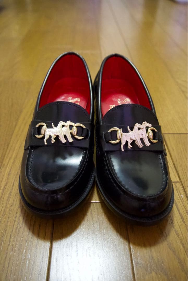 SIIILON×HARUTA memory loafers 23.5cm