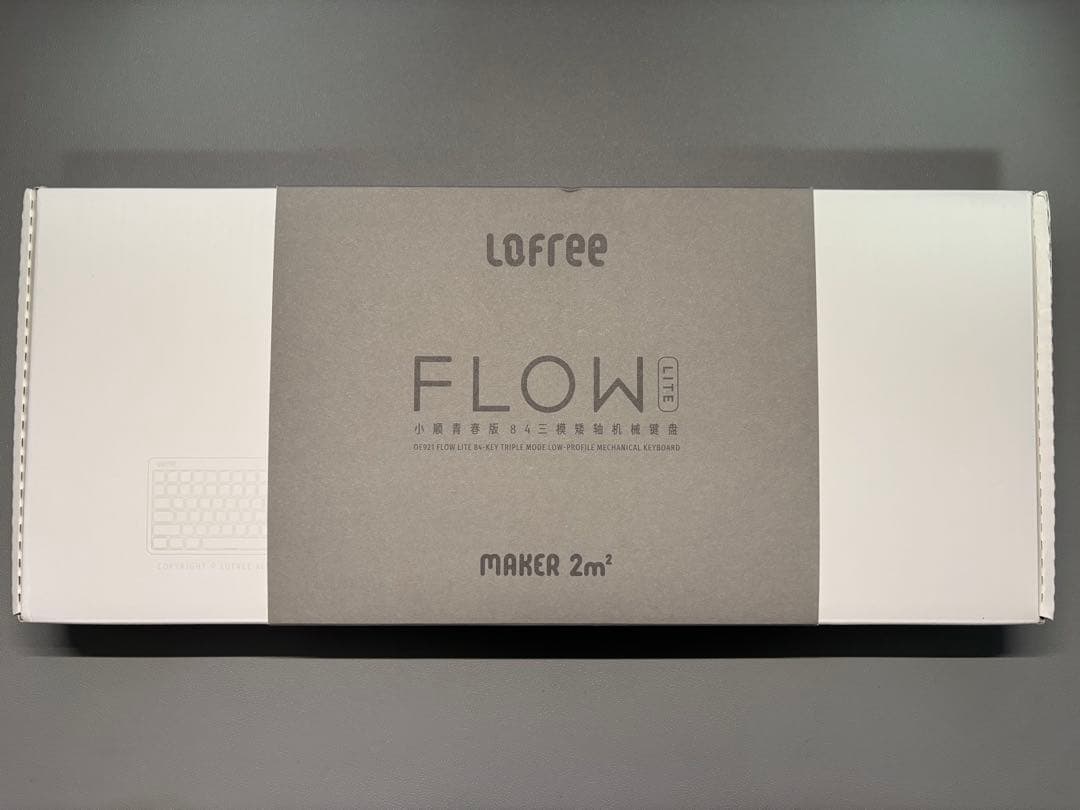 Lofree FLOW Lite 84 ロープロファイルキーボード