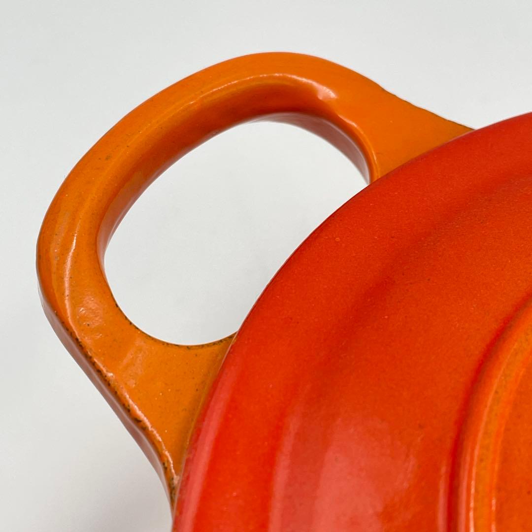 LE CREUSET ココット　オーバル　 オレンジ　25cm 両手鍋