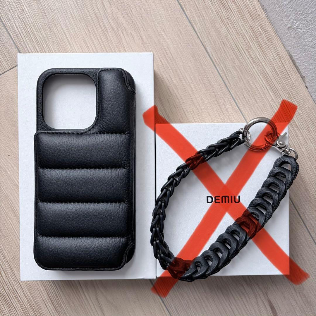 DEMIU BALLON iPhone15proケース(ブラック)