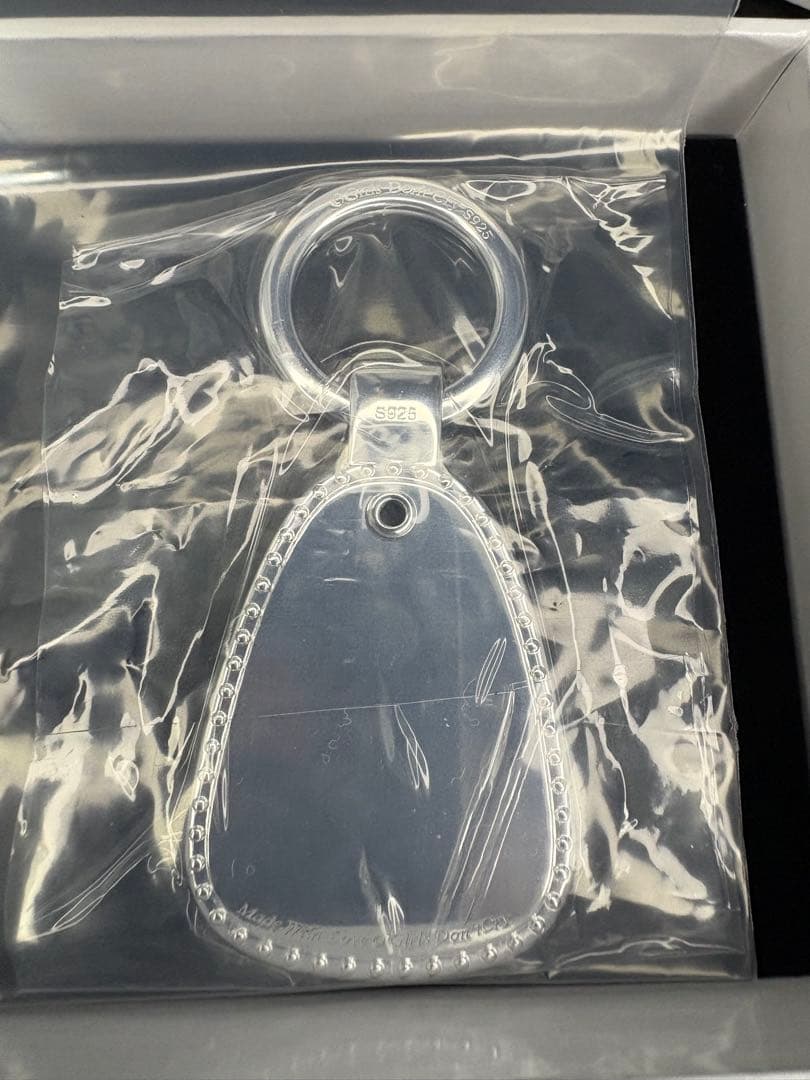 小物 Girls Don't Cry Key Ring Silver925