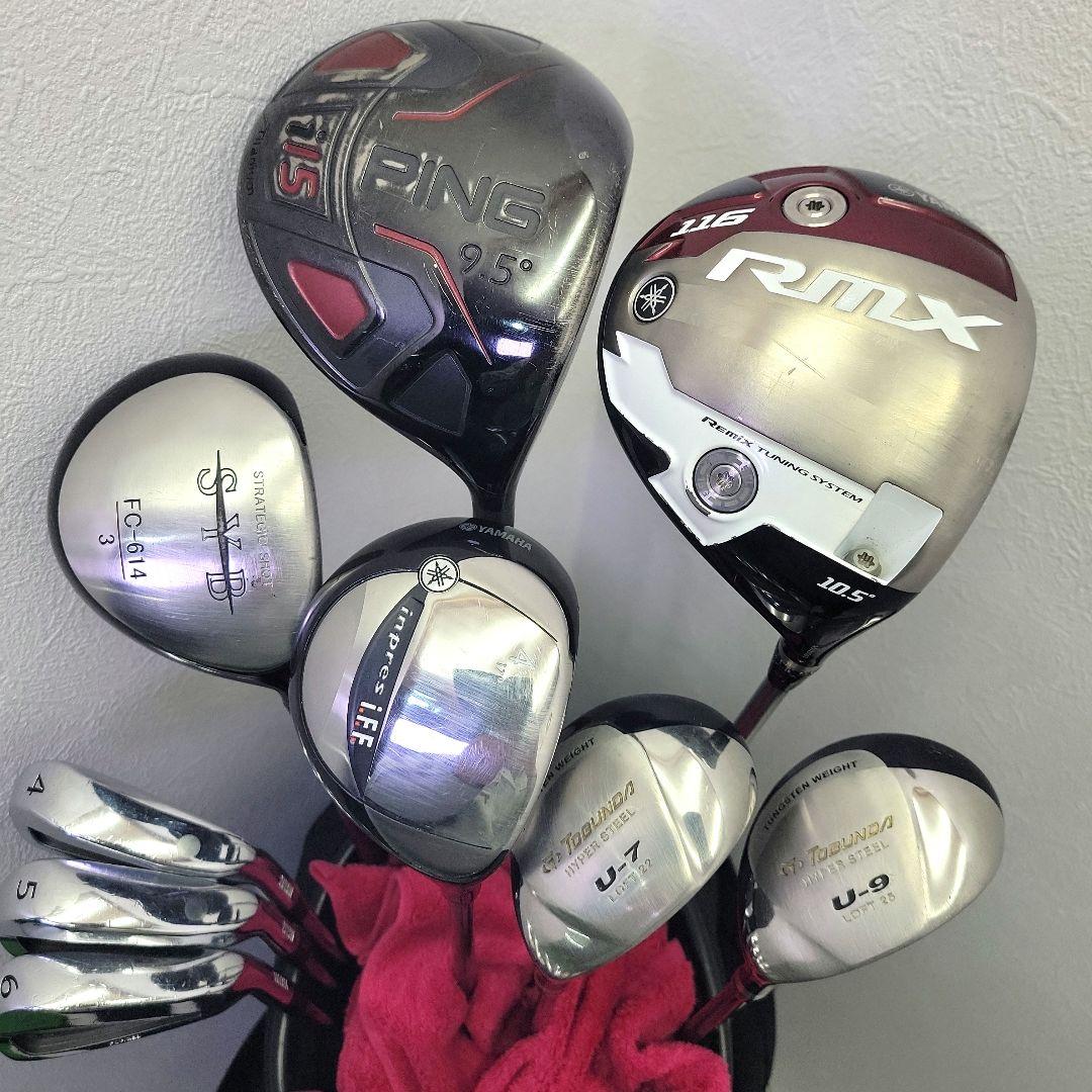 (1088)⛳初心者男性用ゴルフクラブセット　ヤマハゴルフクラブセット