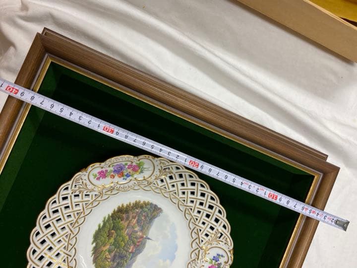 yi　マイセン 壁掛け　額縁入り