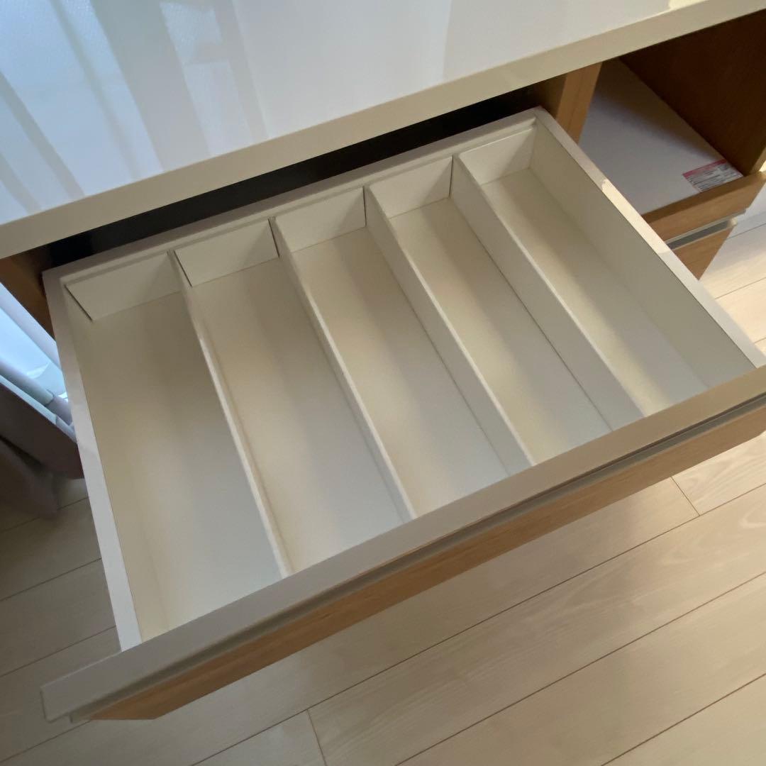 ニトリ　キッチンボード　リガーレ　100 木目調